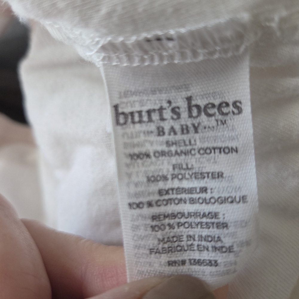 Burt’s Bees Baby Pink Rose Beekeeper Small 0-6 Months - Picture 8 of 8